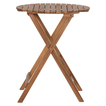 Director's Round Table Truyen Hm6536 Acacia Wood In Natural Φ60x75hcm.