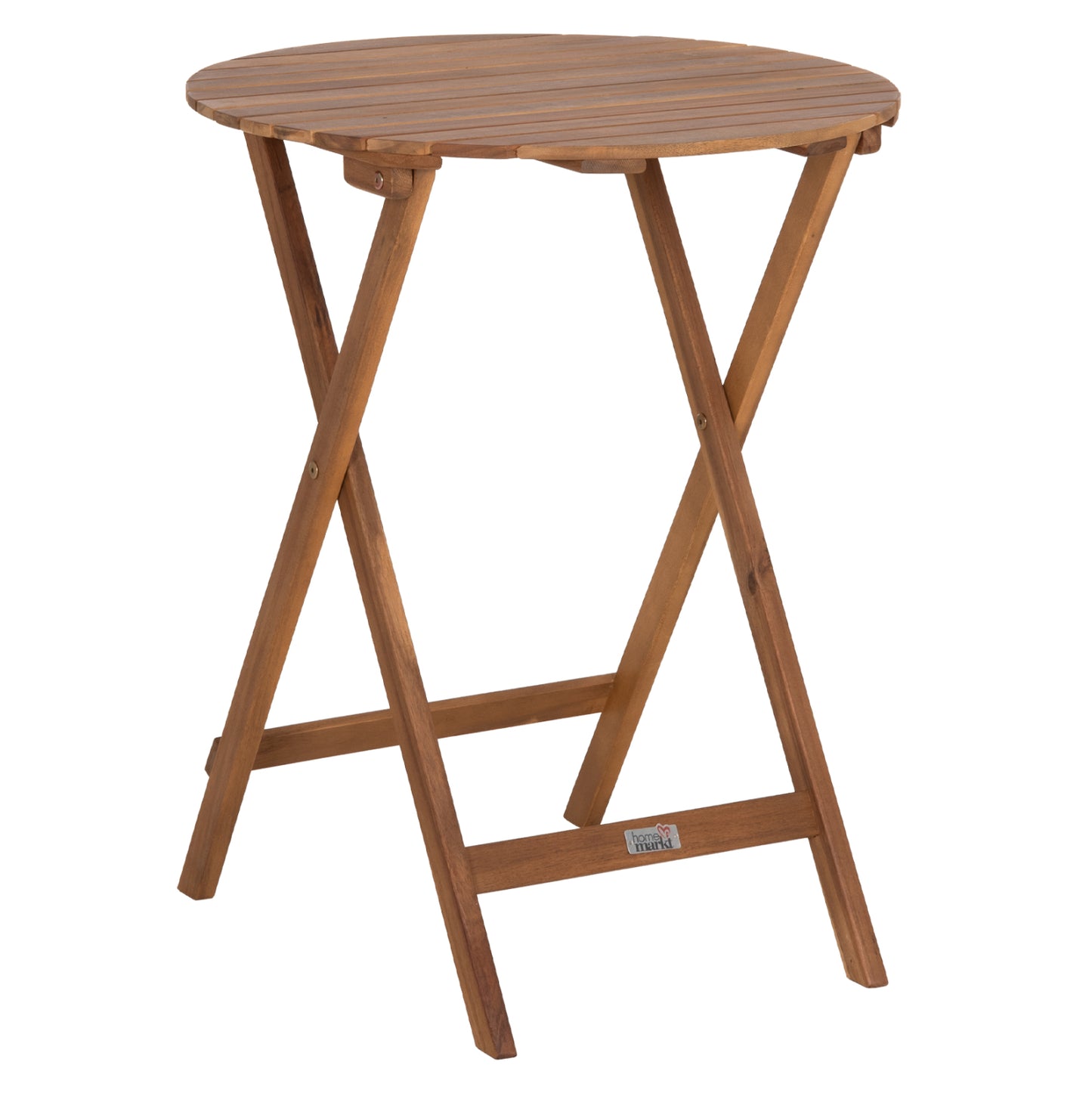 Director's Round Table Truyen Hm6536 Acacia Wood In Natural Φ60x75hcm.