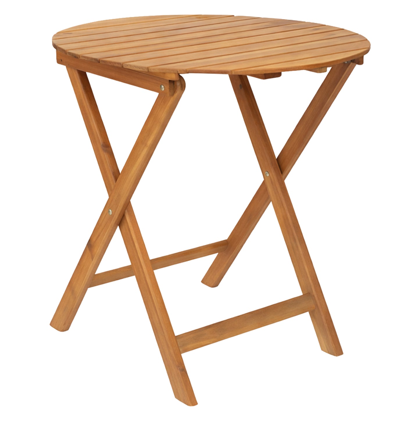 Director's Round Table Truyen Hm6536 Acacia Wood In Natural Φ60x74hcm.