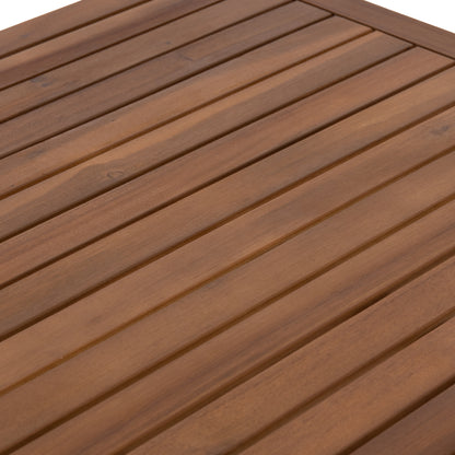 Director's Square Table Truyen Hm6538 Acacia Wood In Natural 70x70x74hcm.