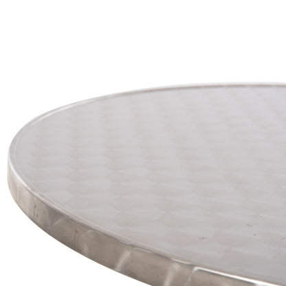 Round Aluminum Table Frodo Hm5539 Metallic Color-4-pronged Base Φ59,5x69,5hcm.