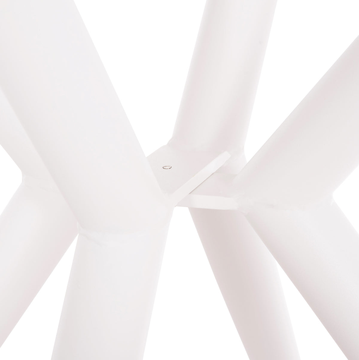 Outdoor Table Round Higer Hm6289.02 White Aluminum Φ90Χ74hcm.