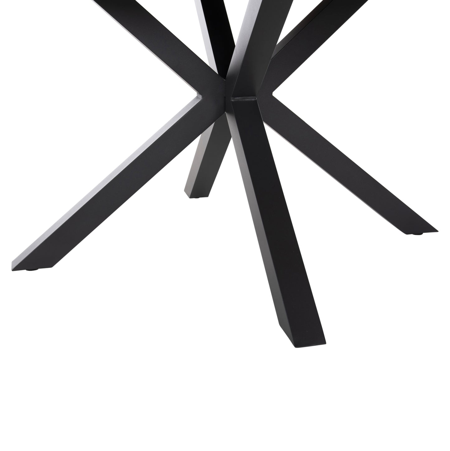 Outdoor Round Table Moril Hm6042.01 Aluminum In Anthracite-polywood In Natural Wood Φ150cm.