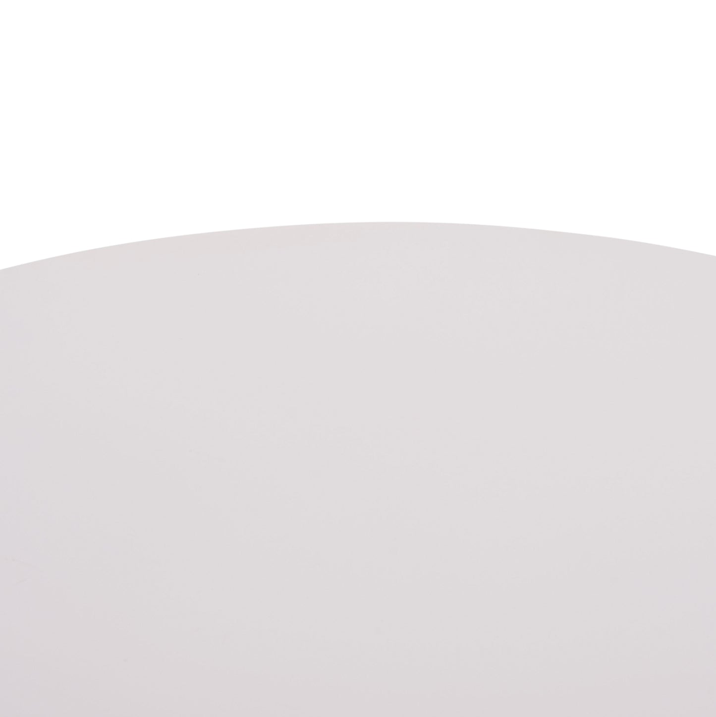 Round Dining Table Brolin Hm18141.01 Mdf Top-metal Base--white Φ90x73hcm.