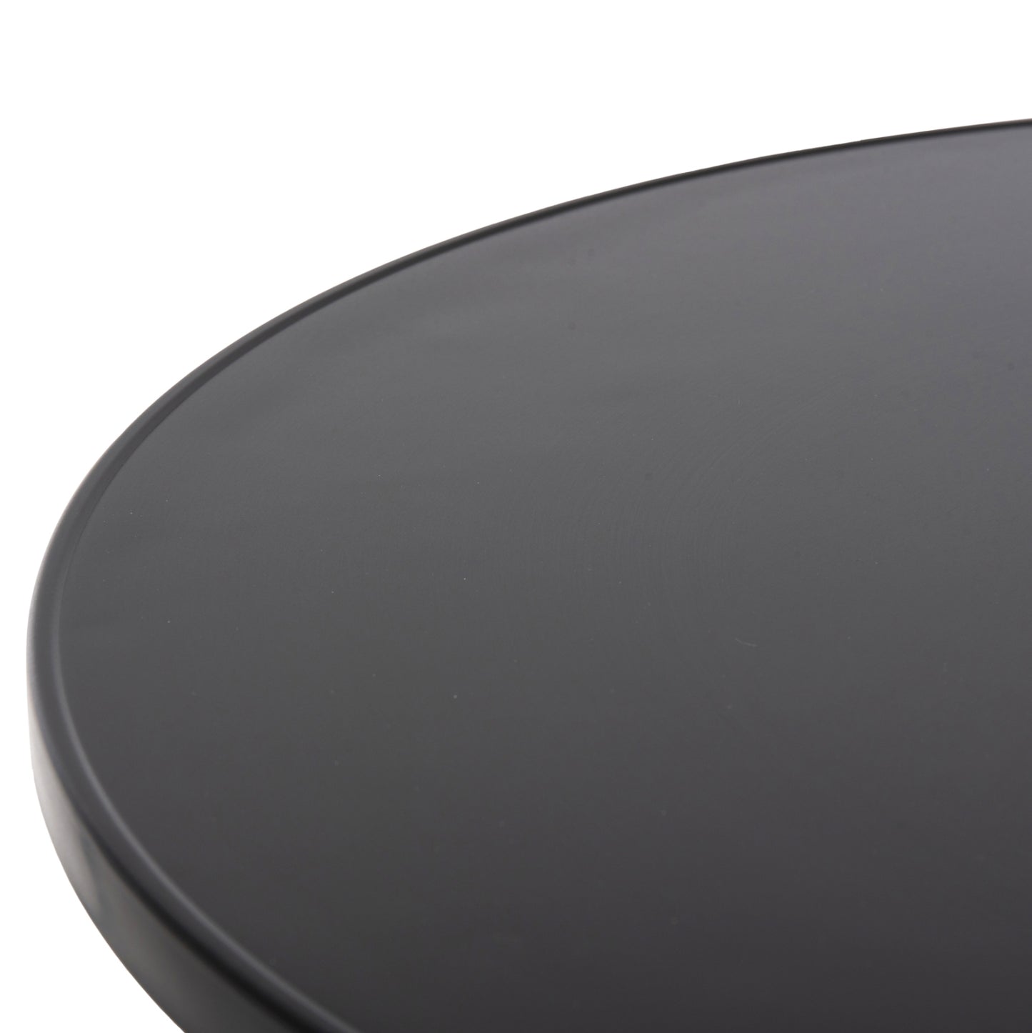 Outdoor Round Table Goss Hm5974.01 Aluminum In Black Φ60x70hcm.