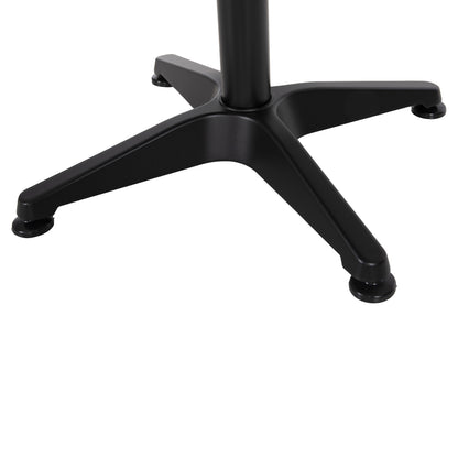 Outdoor Round Table Goss Hm5974.01 Aluminum In Black Φ60x70hcm.