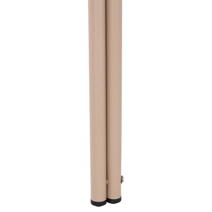 Outdoor Square Aluminum Table Rachel Hm6338.04 Champagne Color 80x80x76hcm.