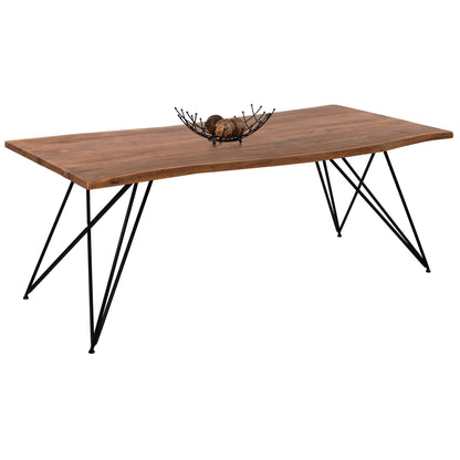 Dining Table Rio Hm8181.11 Solid Acacia Wood 200Χ96Χ76