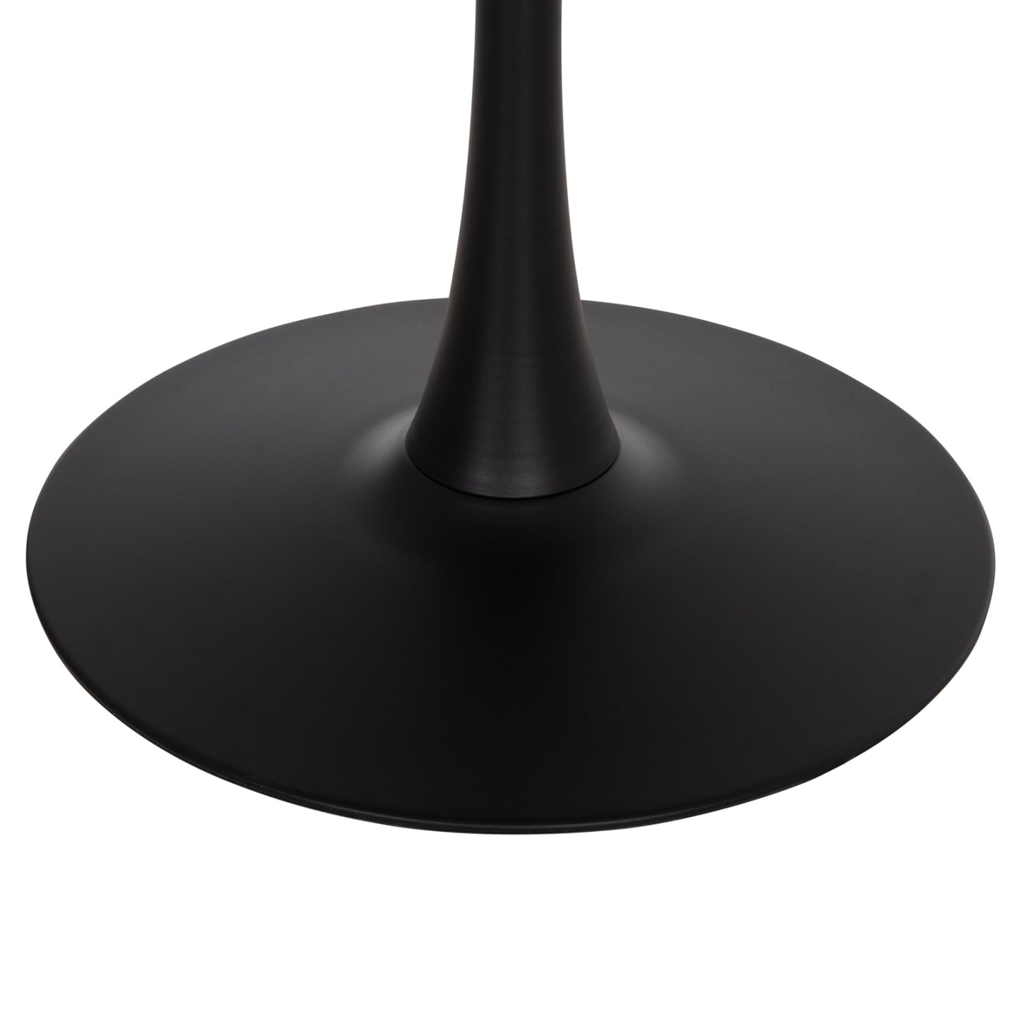 Dining Table Tetran Hm18315.02 Black Metal Base--sintered Stone Top In Pandora Color 80x80x73hcm