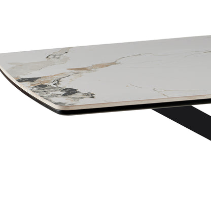 Dining Table Eragon Hm18458.02 "patek Philippe" Sintered Stone Top 180x90x75hcm.