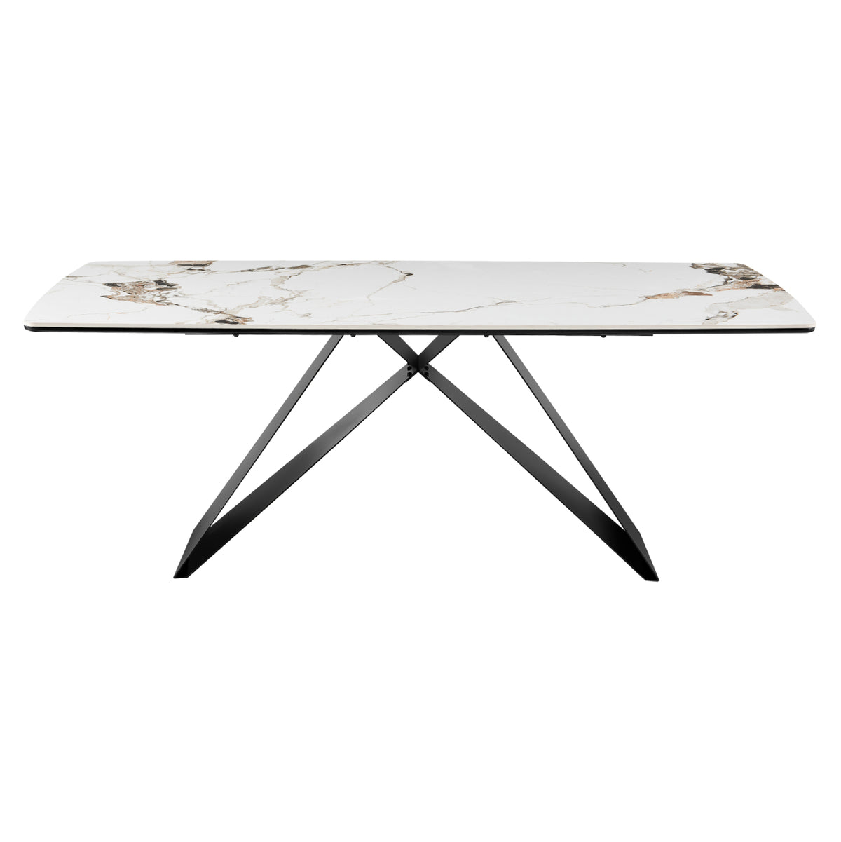 Dining Table Catan Hm18464.02 "patek Philippe" Sintered Stone Top 200x100x75hcm.