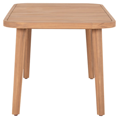 Dining Table Florian Hm6248 Acacia Wood In Natural Wood 180x90x76hcm.