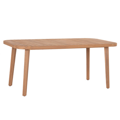 Dining Table Florian Hm6248 Acacia Wood In Natural Wood 180x90x76hcm.