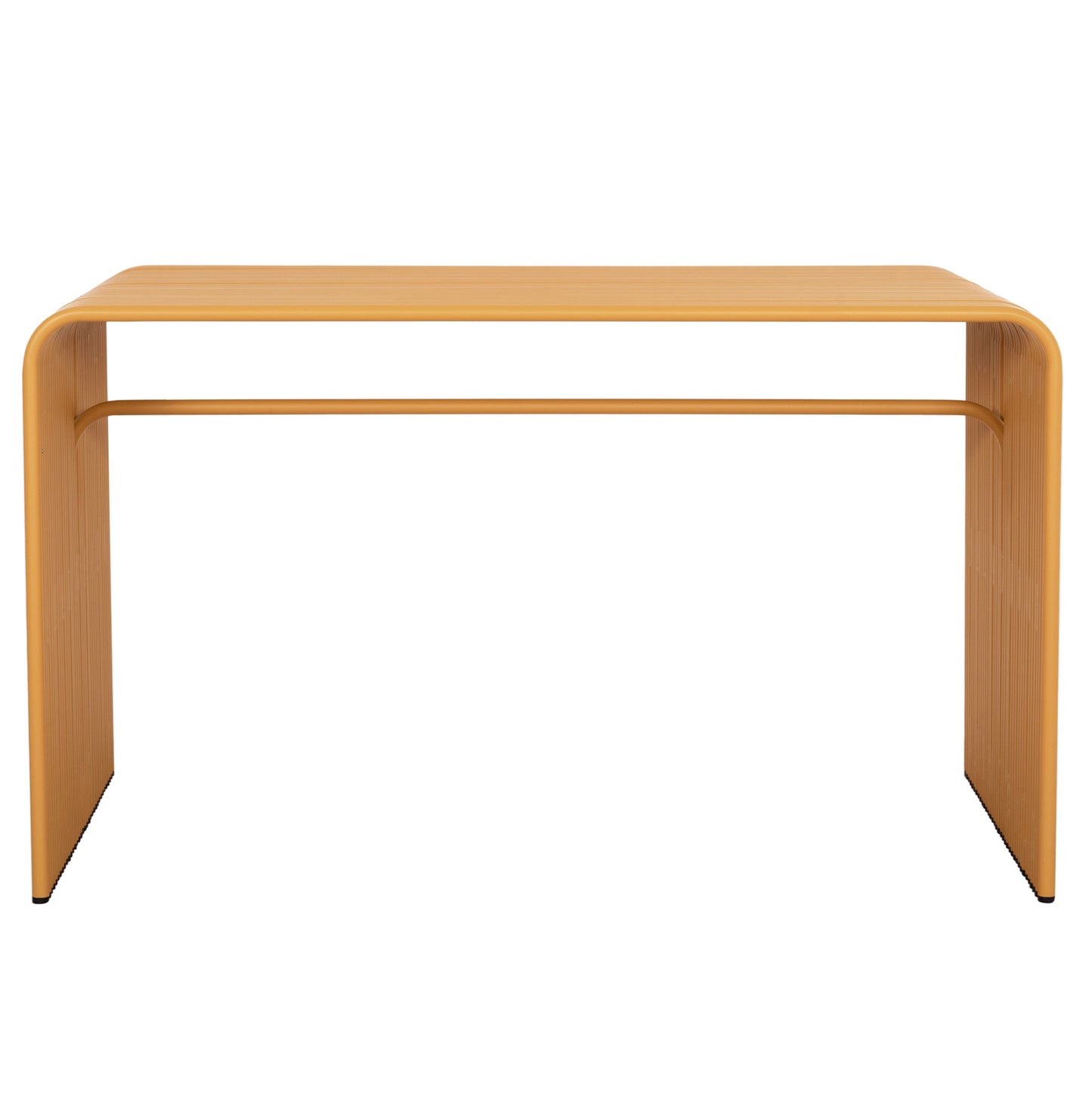 Dining Table Series Intrepid Hm6330.07 Aluminum In Mustard Yellow 120x70x70.5hcm.
