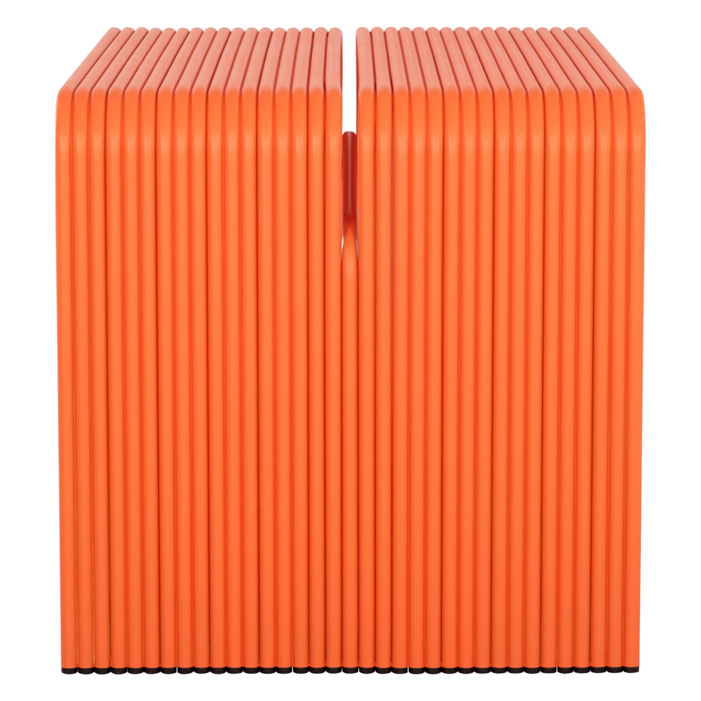 Dining Table Series Intrepid Hm6330.09 Aluminum In Orange 121x70x70hcm.
