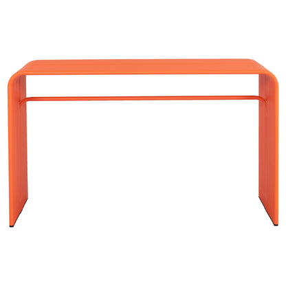 Dining Table Series Intrepid Hm6330.09 Aluminum In Orange 121x70x70hcm.
