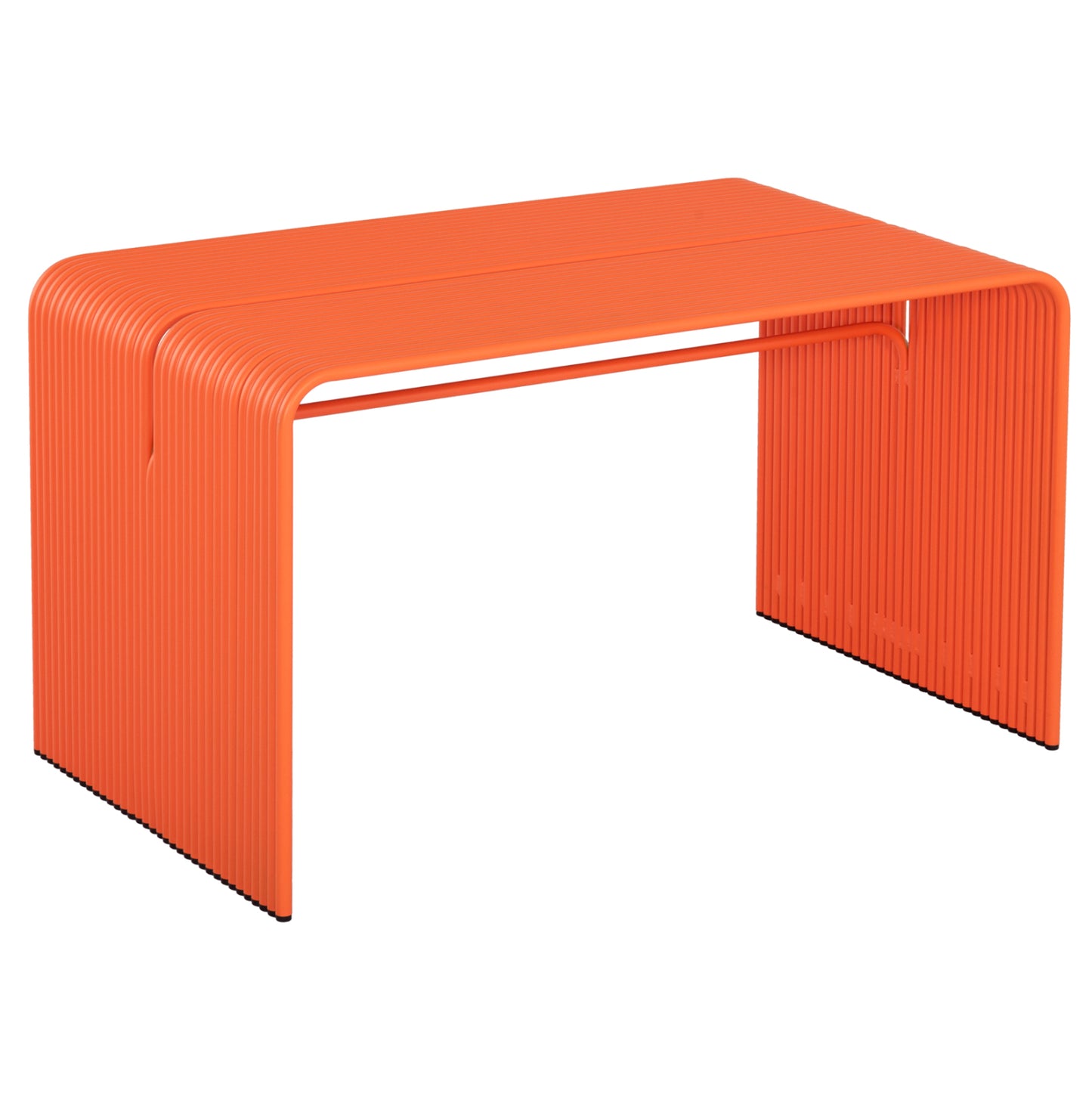 Dining Table Series Intrepid Hm6330.09 Aluminum In Orange 121x70x70hcm.