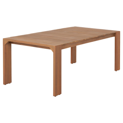 Dining Table Filem Hm6450 Acacia Wood In Light Natural Wood 220x100x77hcm.