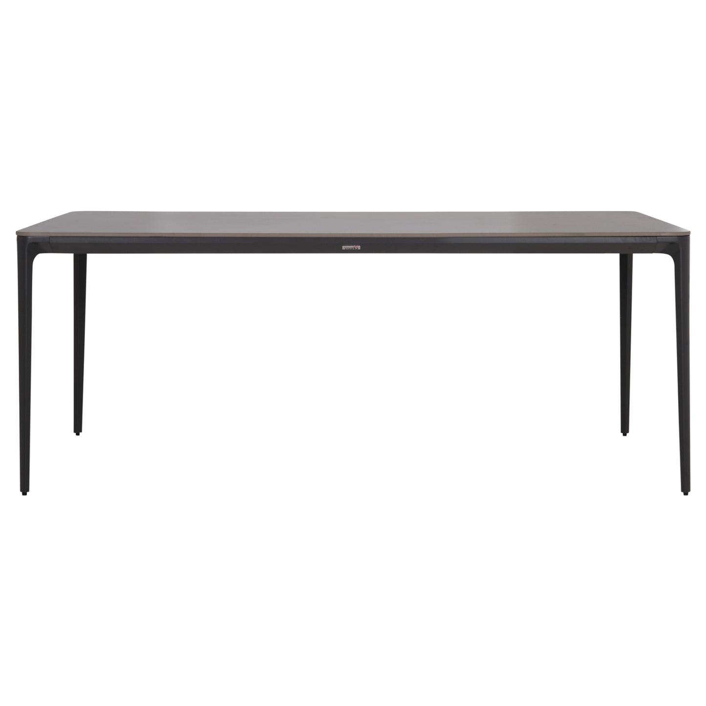 Dining Table Stad Hm6557.01 Grey Aluminum Frame & Sintered Stone Top 180x90x75hcm.