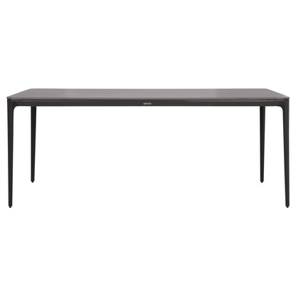 Dining Table Stad Hm6557.01 Grey Aluminum Frame & Sintered Stone Top 180x90x75hcm.