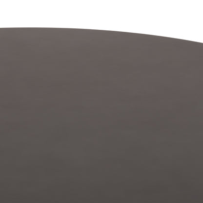 Dining Table Round Maeve Hm6574.01 Grey Fiber Cement--acacia Wood Φ130x74hcm.