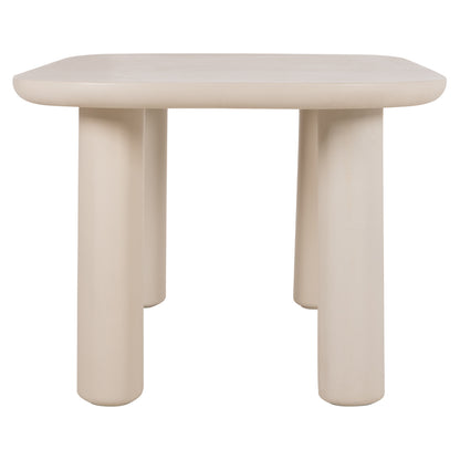 Dining Table Kiora Hm6597.02 Beige Fiber Cement 200x100x76hcm.