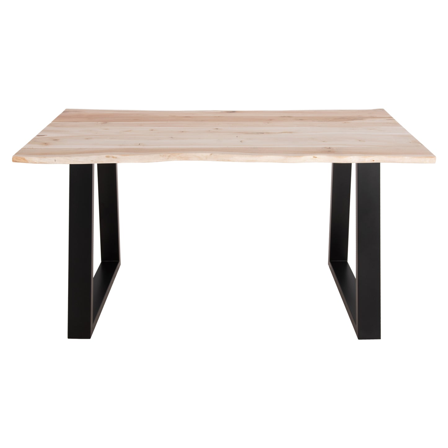 Dining Table Montana Slim Hm8163.21 Acacia Wood In Light Natural Color 140x80x77hcm.