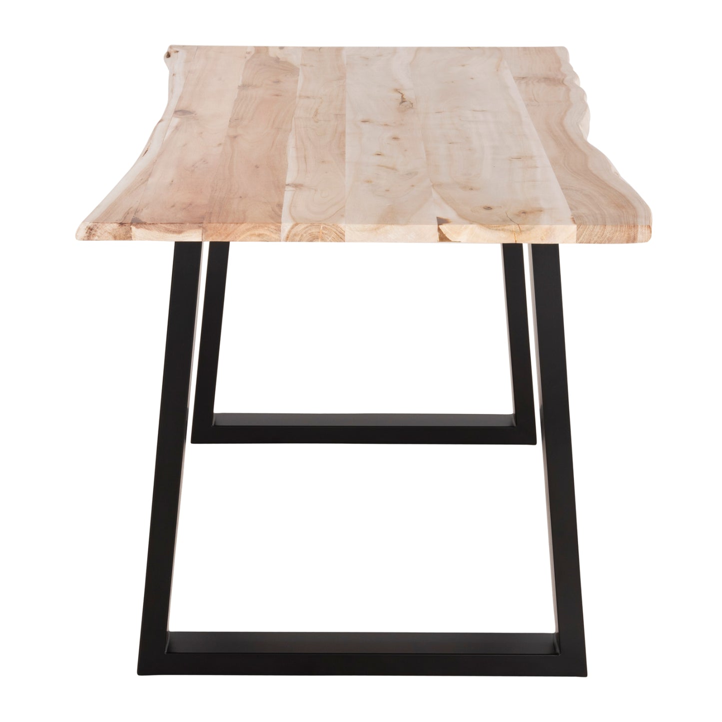Dining Table Montana Slim Hm8163.21 Acacia Wood In Light Natural Color 140x80x77hcm.