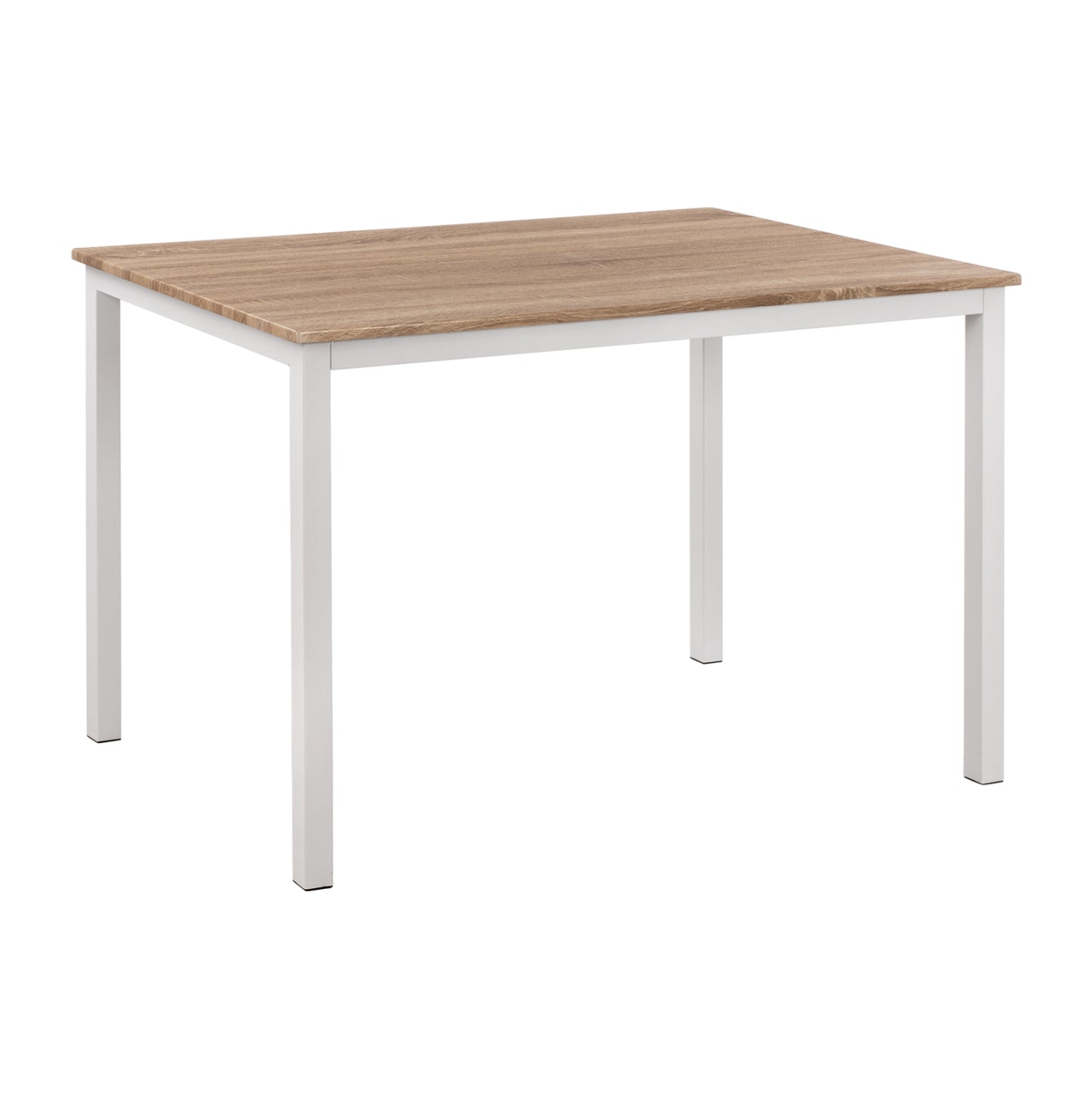 Dining Table Panya Hm8332.02, 110x70x76,sonoma,white Legs
