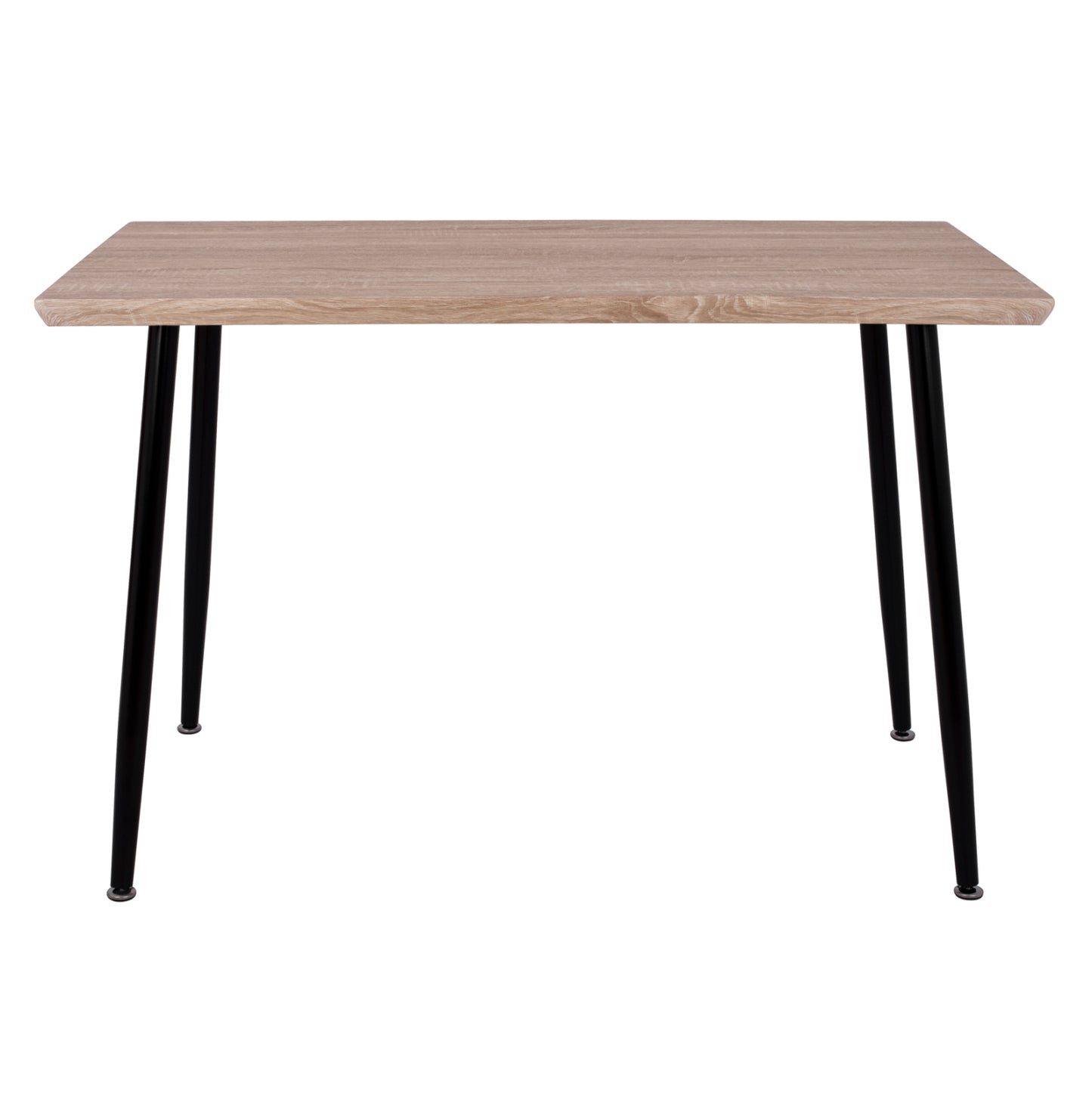 Dining Table Paloma Hm8334.01, 120x70x76,5-sonoma, Black Legs