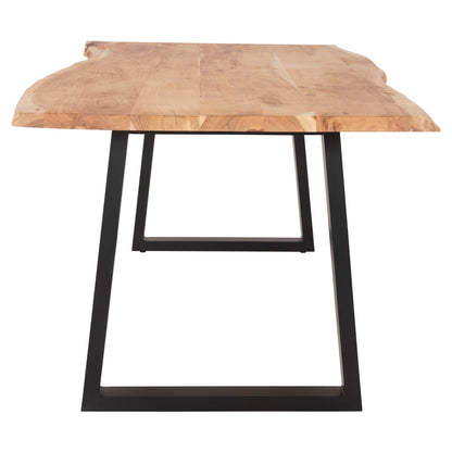Dining Table Montana Hm8337.21 Solid Acacia Wood 4cm.thick Top 200x93x74hcm.