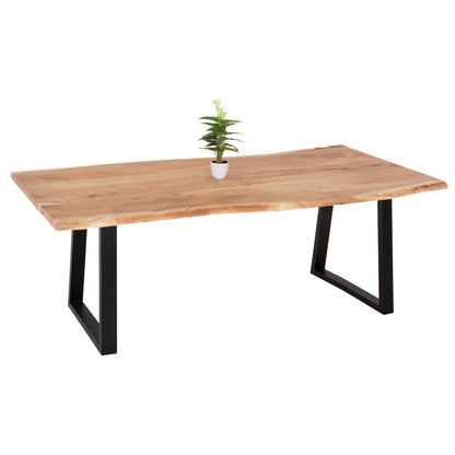 Dining Table Montana Hm8337.21 Solid Acacia Wood 4cm.thick Top 200x93x74hcm.