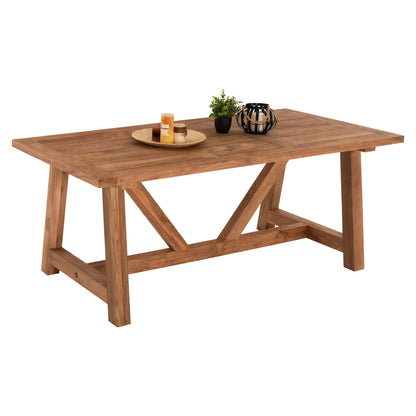 Dining Table Hm9565 Recycled Teak Wood In Natural Color 200x90x75hcm.