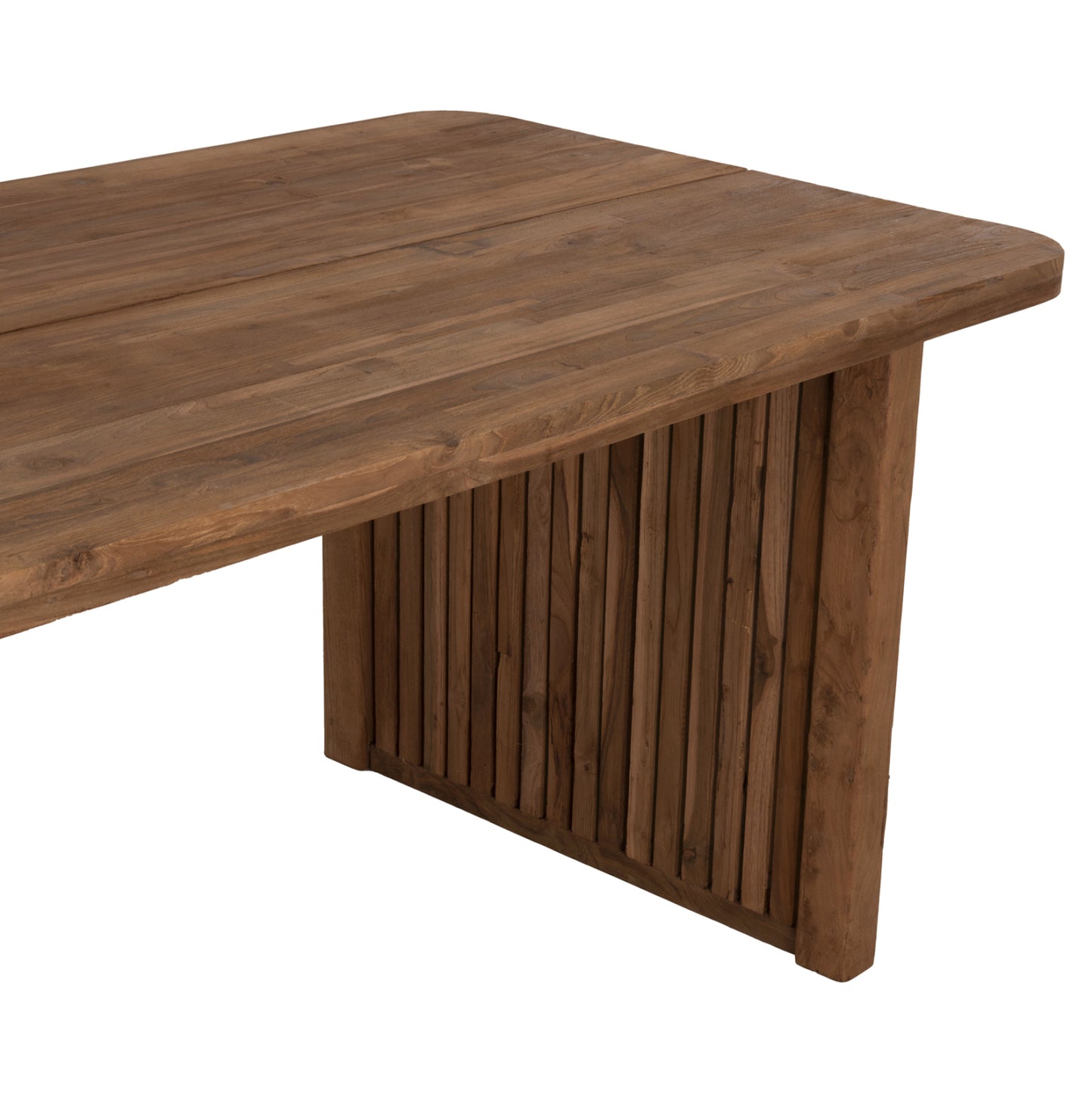 Dining Table Bontang Hm9641 Recycled Teak In Natural Rustic Color 200x90x76hcm.