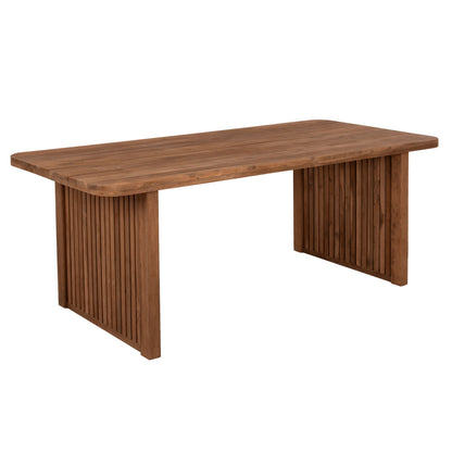 Dining Table Bontang Hm9641 Recycled Teak In Natural Rustic Color 200x90x76hcm.