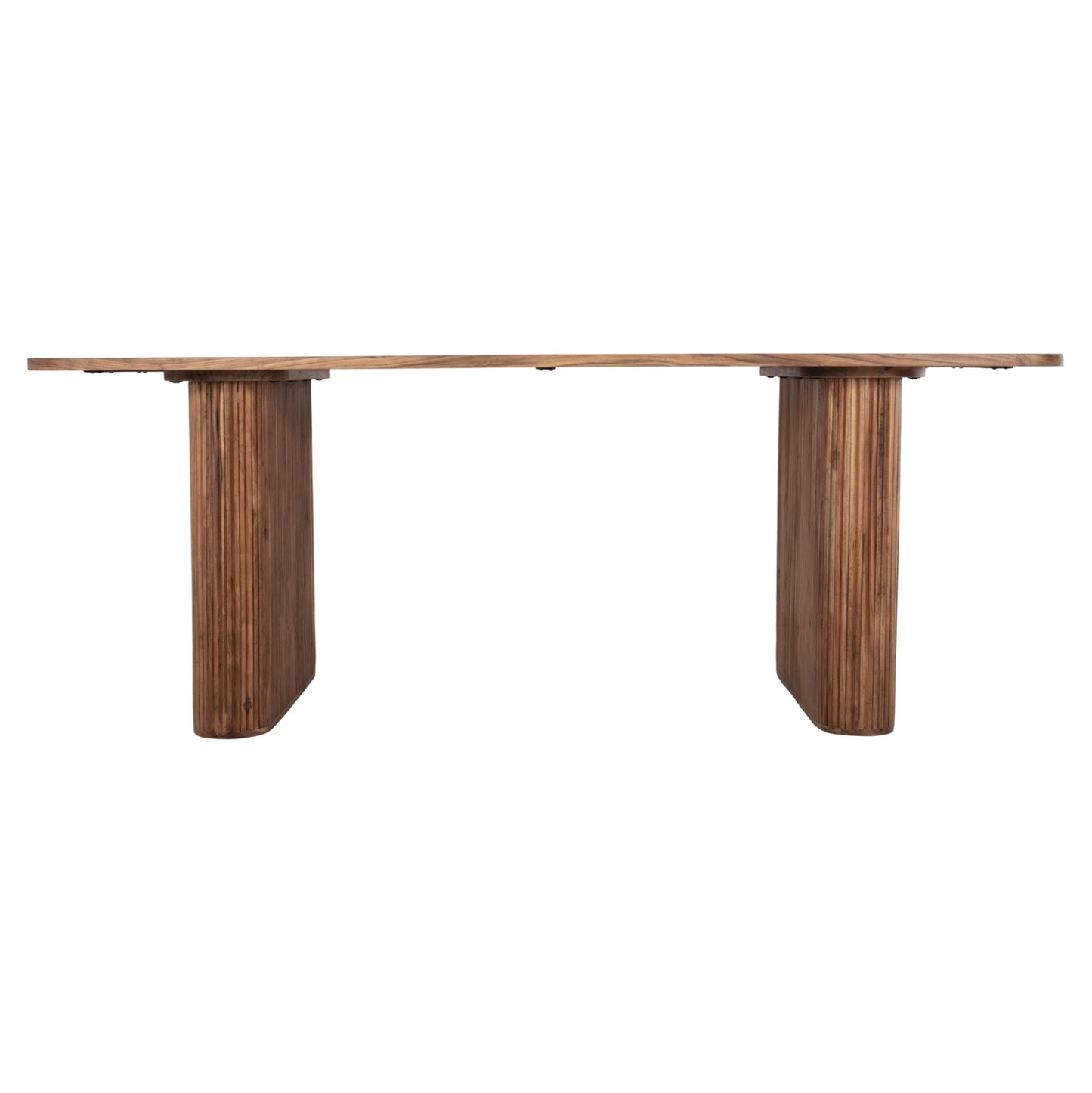 Dining Table Groot Hm9683 Solid Acacia Wood In Natural 200,5x100x72hcm.