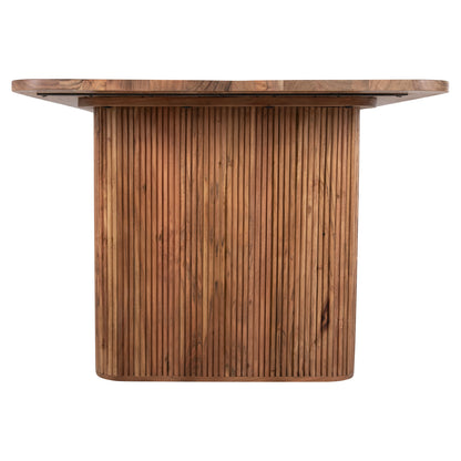 Dining Table Groot Hm9683 Solid Acacia Wood In Natural 200,5x100x72hcm.