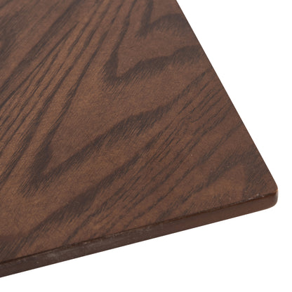 Dining Table Rimer Hm9742 Mdf With Ash Wood Veneer In Walnut Color 220x100x75h Cm.