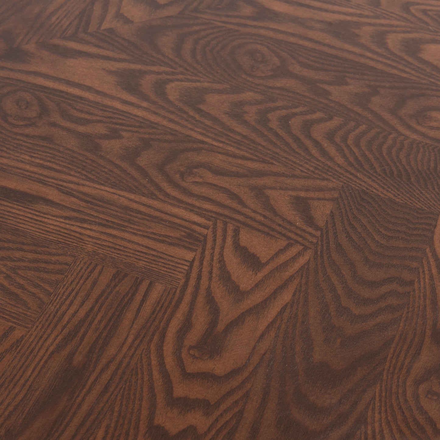 Dining Table Rimer Hm9742 Mdf With Ash Wood Veneer In Walnut Color 220x100x75h Cm.