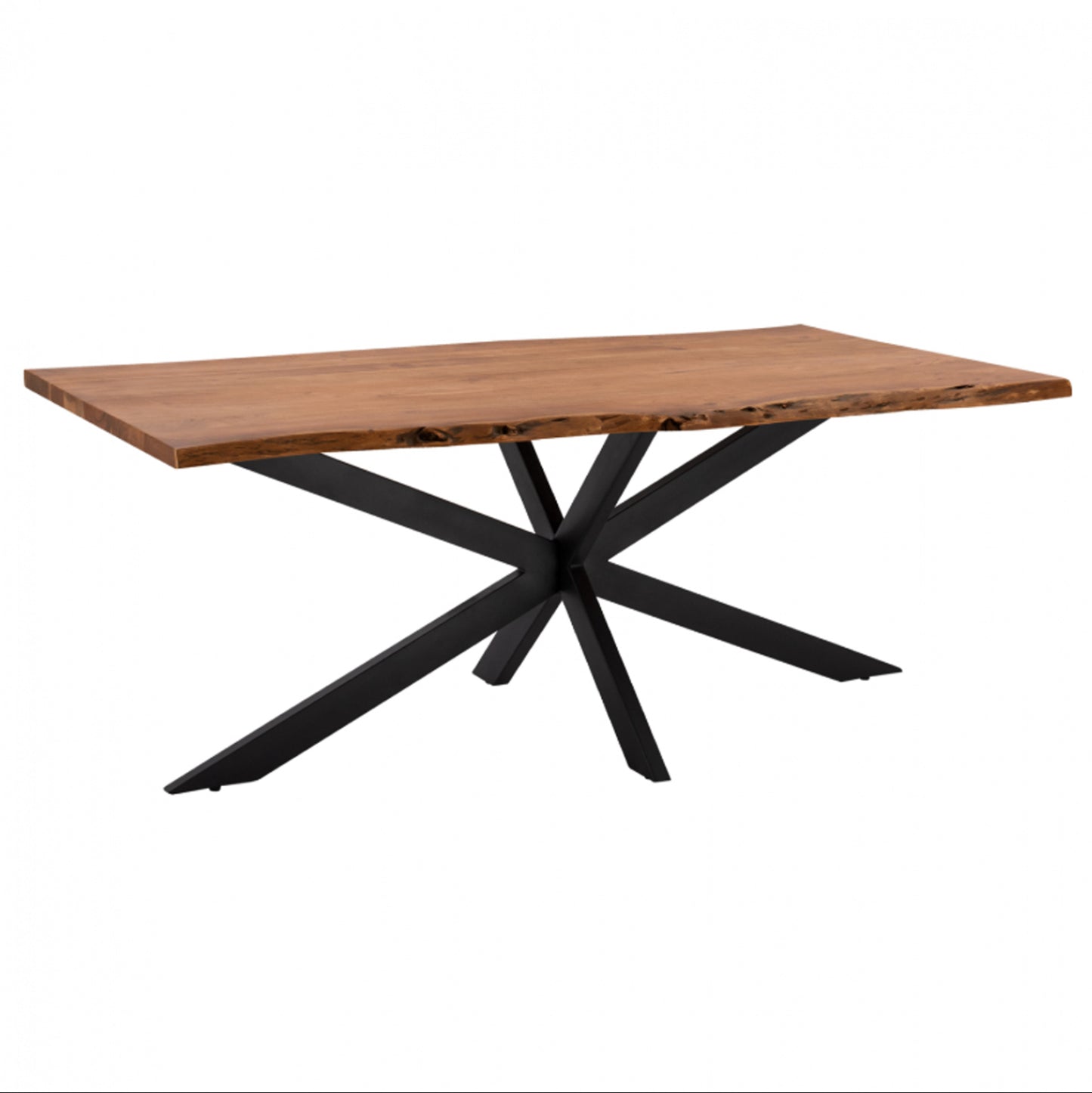 Dining Table 200x85-110x77 Montana Superior 3.5 Thickness Solid Acacia  Hm8716.11