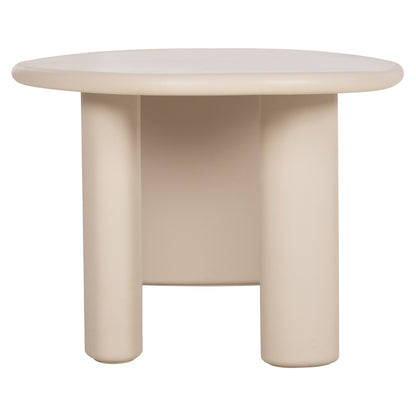 Dining Table Oval Volpe Hm6599.02 Fiber Cement In Beige 240x106x75hcm