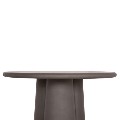 Round Dining Table Nayu Hm6583.01 Grey Fiber Cement Φ120x73hcm.