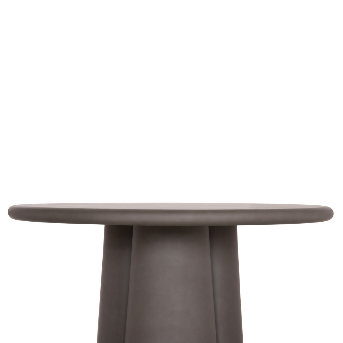 Round Dining Table Nayu Hm6583.01 Grey Fiber Cement Φ120x73hcm.