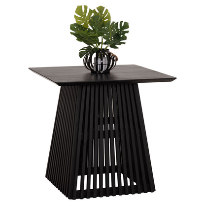 Dining Table Square Frantz Hm9458.02 Mindi Wood In Black 80x80x78hcm.