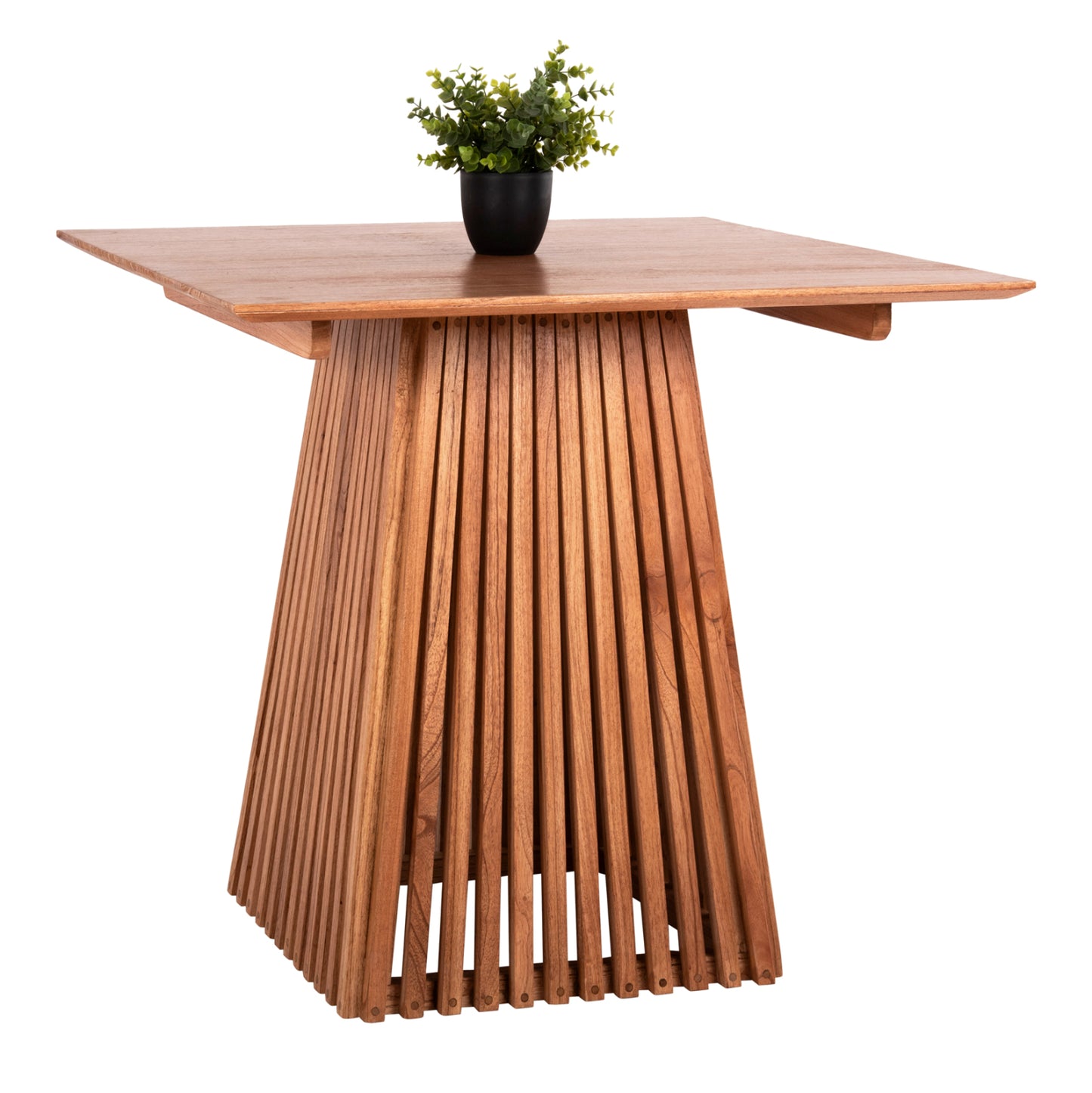 Dining Table Square Frantz Hm9458.11 Solid Mindi Wood 80x80x75hcm.