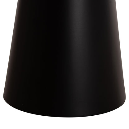 Coffee Tables 2pcs Dien Hm9926 Metal Bases & Ceramic Top-black Φ56.5 & Φ43.5 Cm.