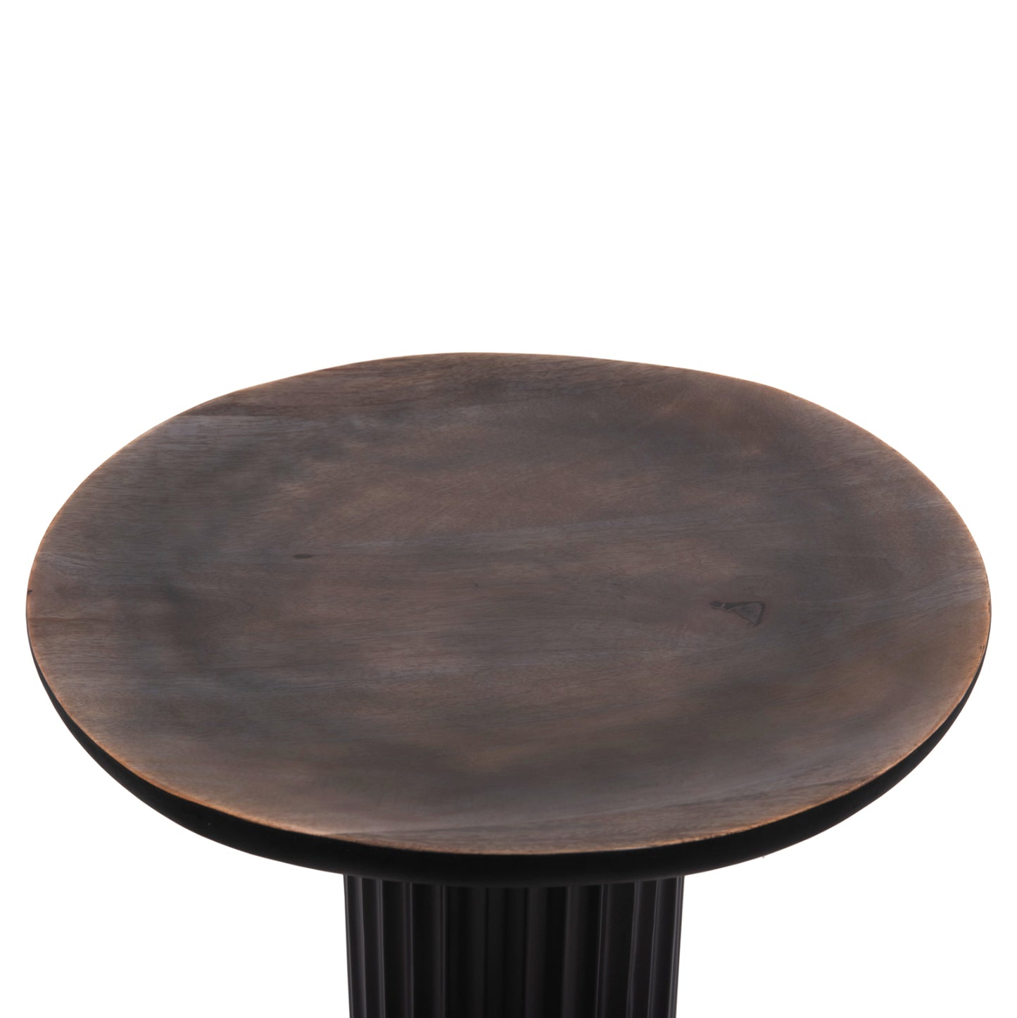 Coffee Tables 2pcs Elaf Hm9999 Mango Wood Enameled Top-iron Bases