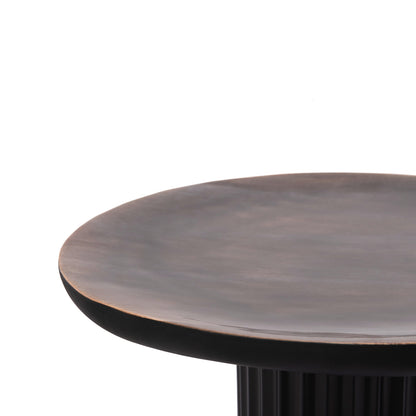 Coffee Tables 2pcs Elaf Hm9999 Mango Wood Enameled Top-iron Bases