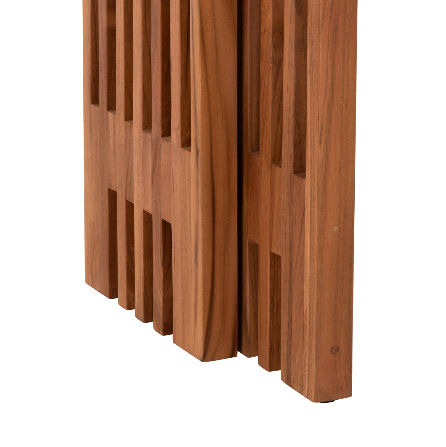 Coffee Tables 2pcs Set Nya Hm9828 Solid Teak Wood In Natural 110x30x46hcm.
