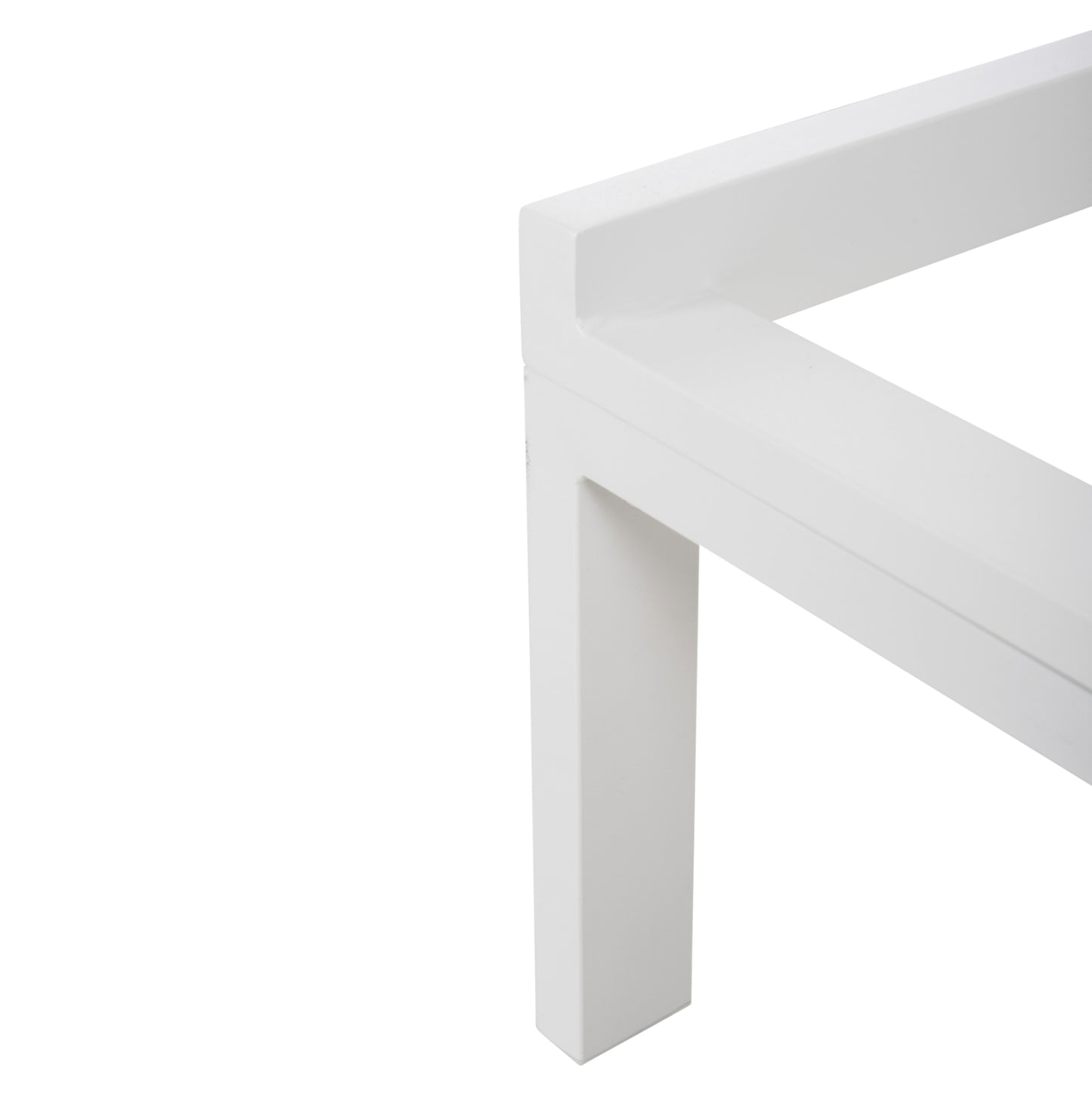 Aluminum Sunbed Thatcher Hm5983.01 White Frame & Textilene 196,5x64,5x92hcm.